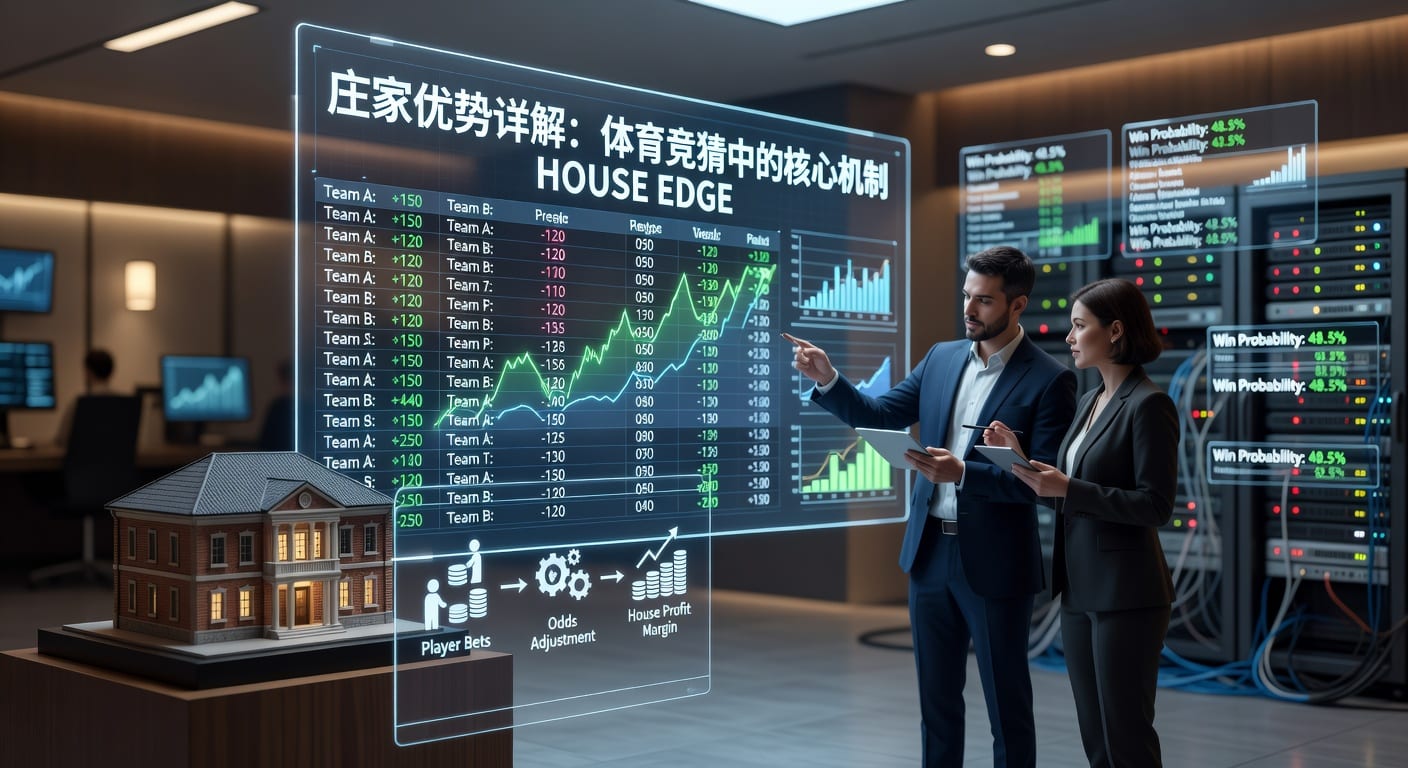 庄家优势 (House Edge) 解析：体育博彩中的数学游戏与玩家策略