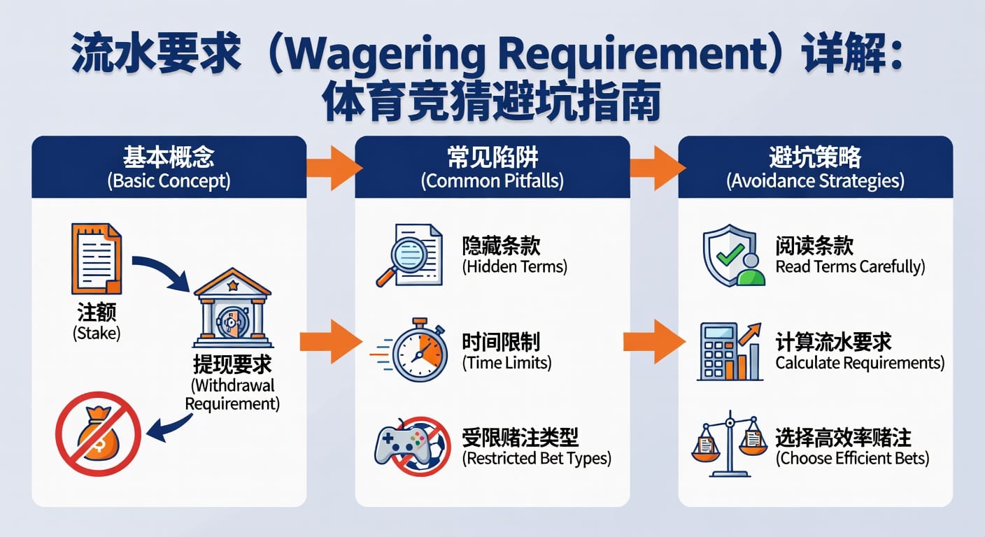 体育博彩流水要求解析：新手必看Sports Wagering Requirement指南