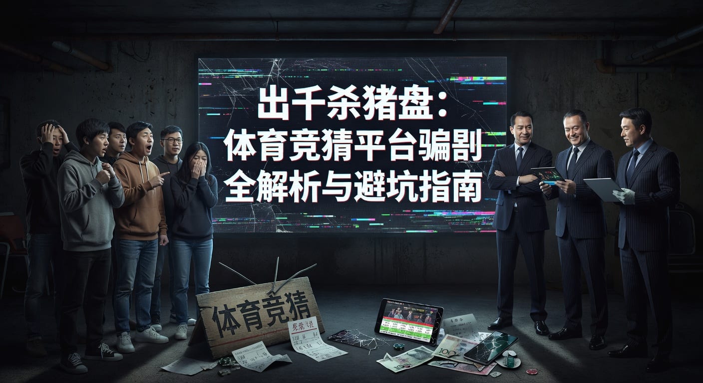 出千与杀猪盘 scam platform：识别与避坑指南
