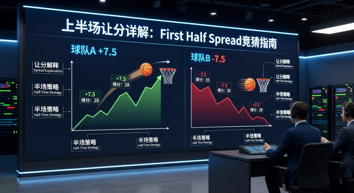 上半场让分 first half spread 实战解读