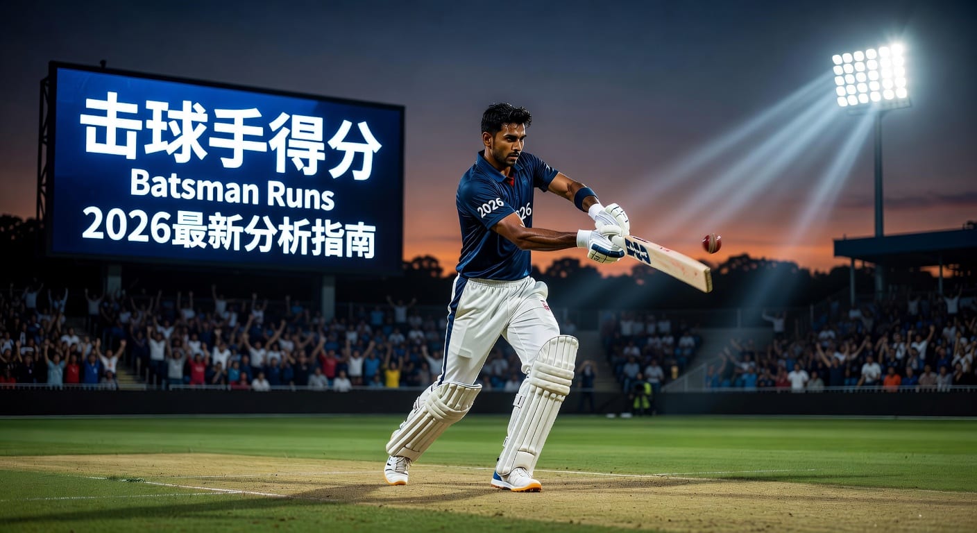 击球手得分 Batsman Runs：进攻效率与投注技巧解读
