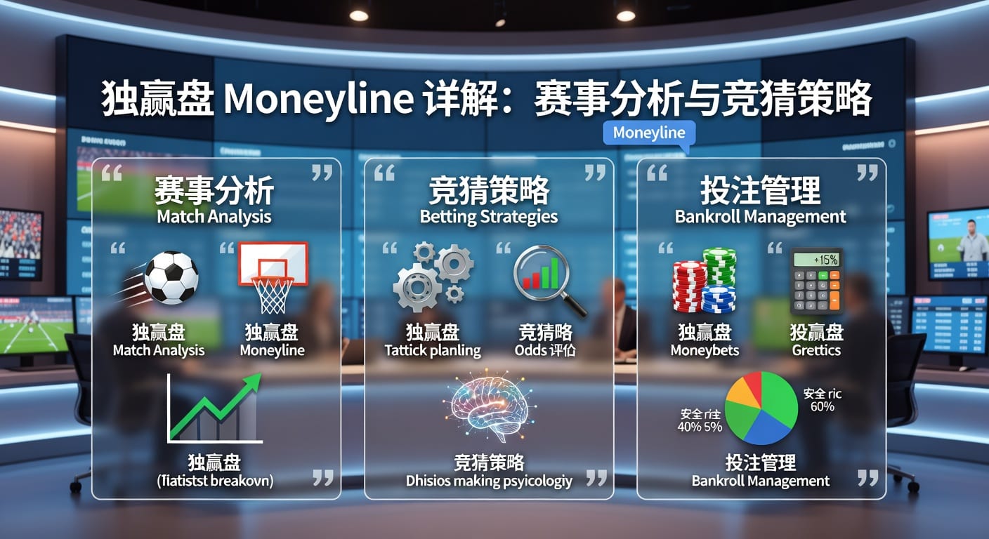 独赢盘 moneyline：投注技巧、赔率与实战判断