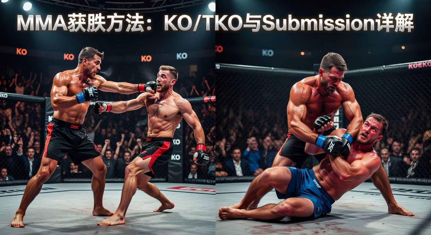 MMA方法 method of victory KO/TKO Submission 2026年解析