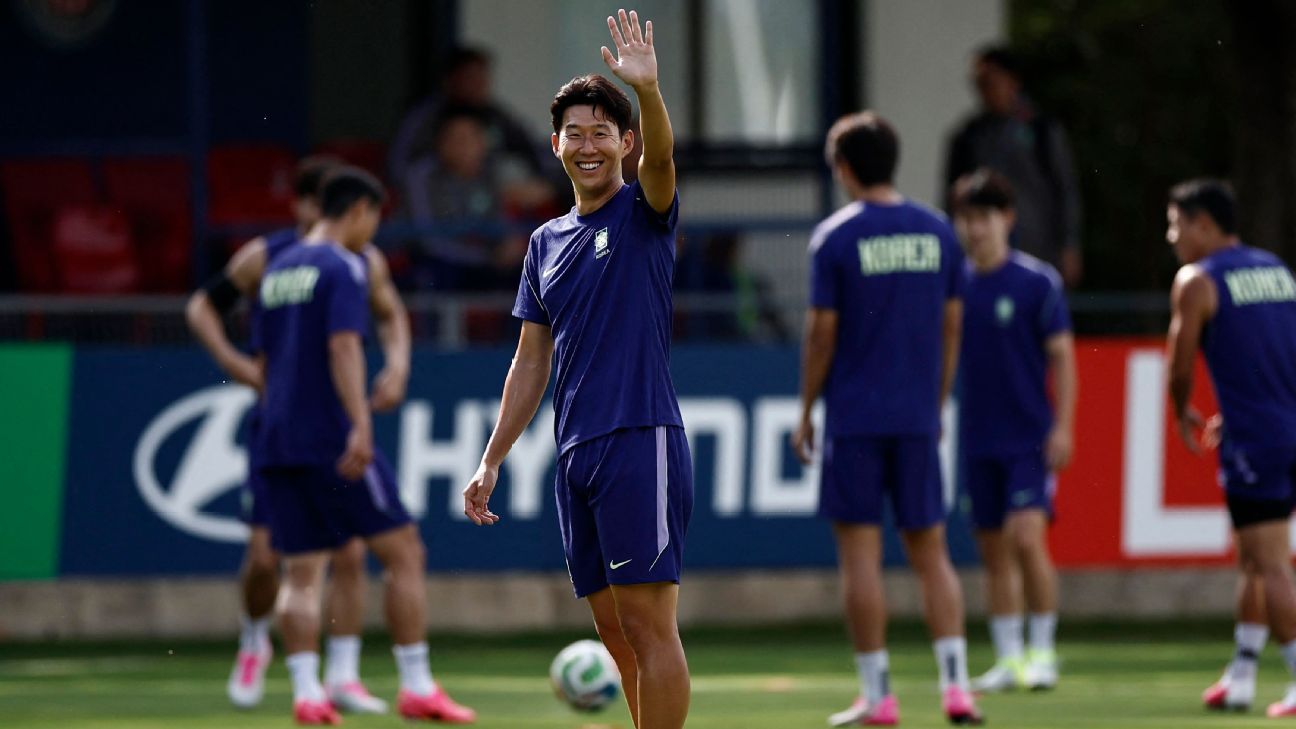 孙兴慜迎生涯第四届世界杯 韩国盼改写慢热开局